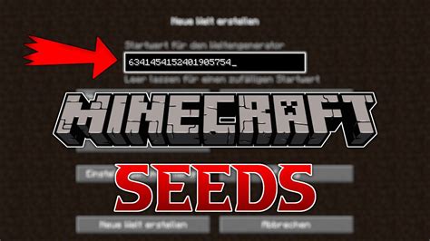 minecraft seeds|minecraft seed herausfinden.